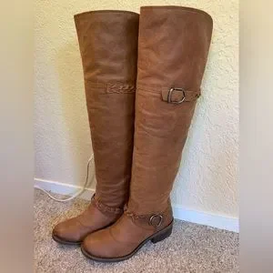 Lucky brand ramsden over the knee boot deals